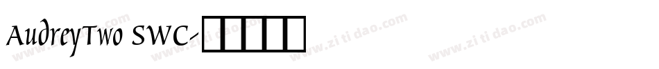 AudreyTwo SWC字体转换